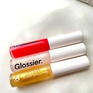 NEW Glossier Lip Gloss Trio